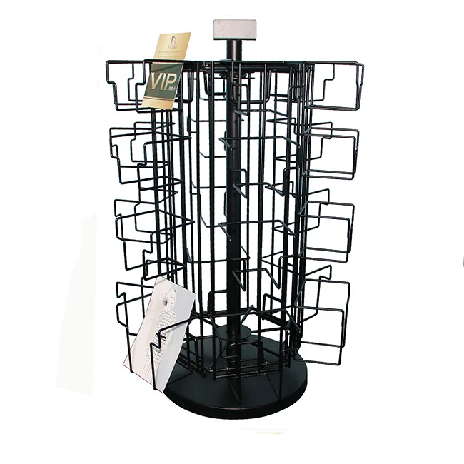 Rotation Countertop Display Kat postal Display Stand